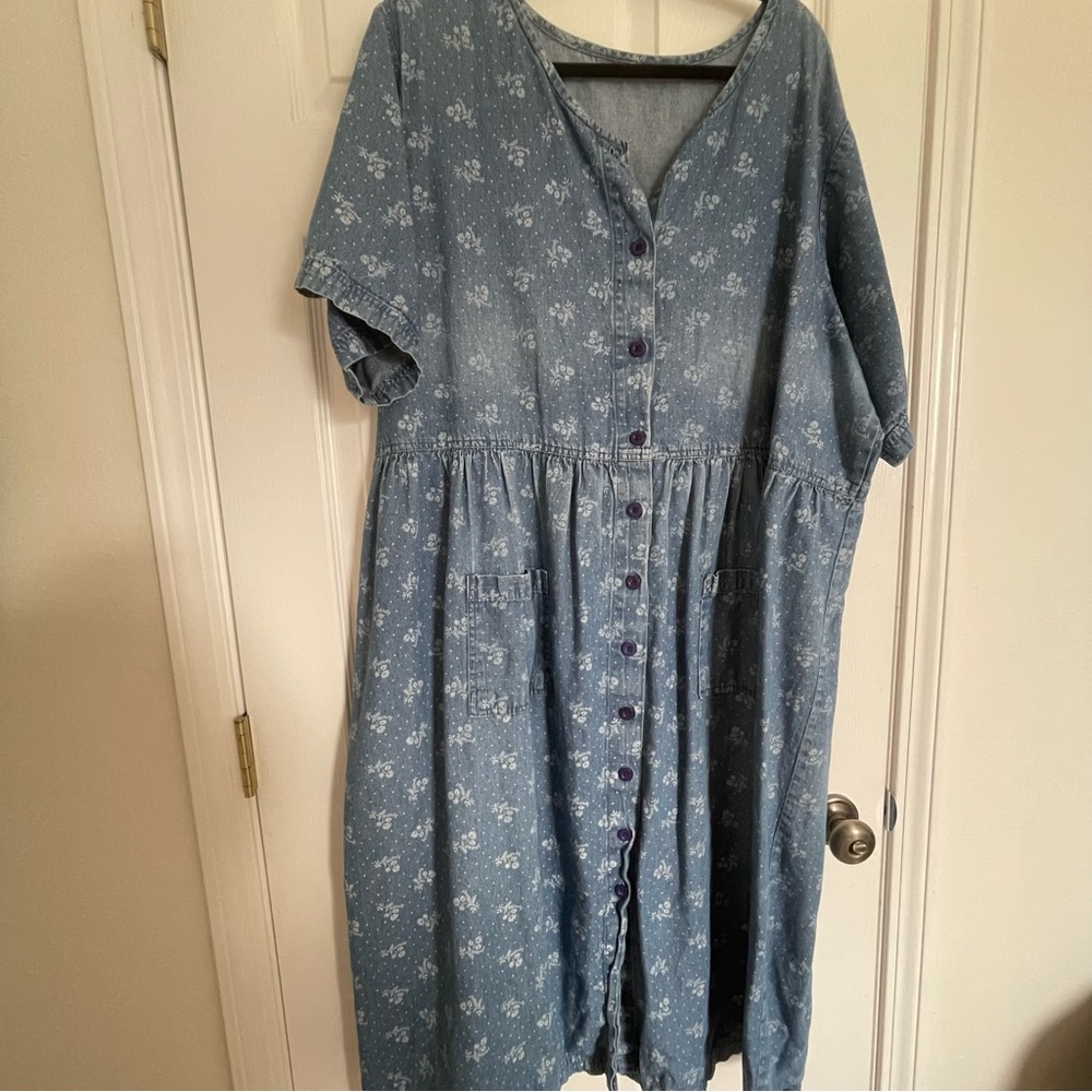 Vintage Denim Dress